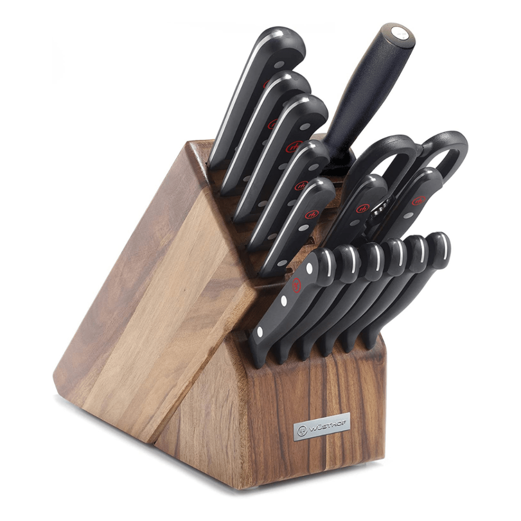 Wusthof gourmet knife set